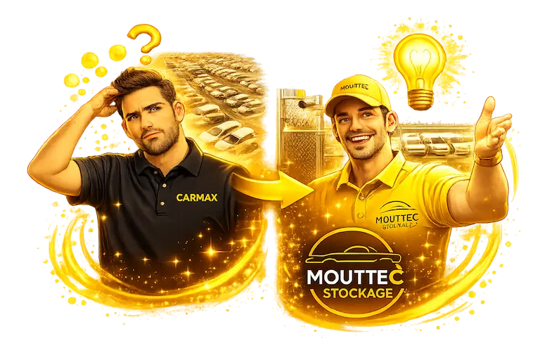 stockage véhicule sécurisé mouttec stockage